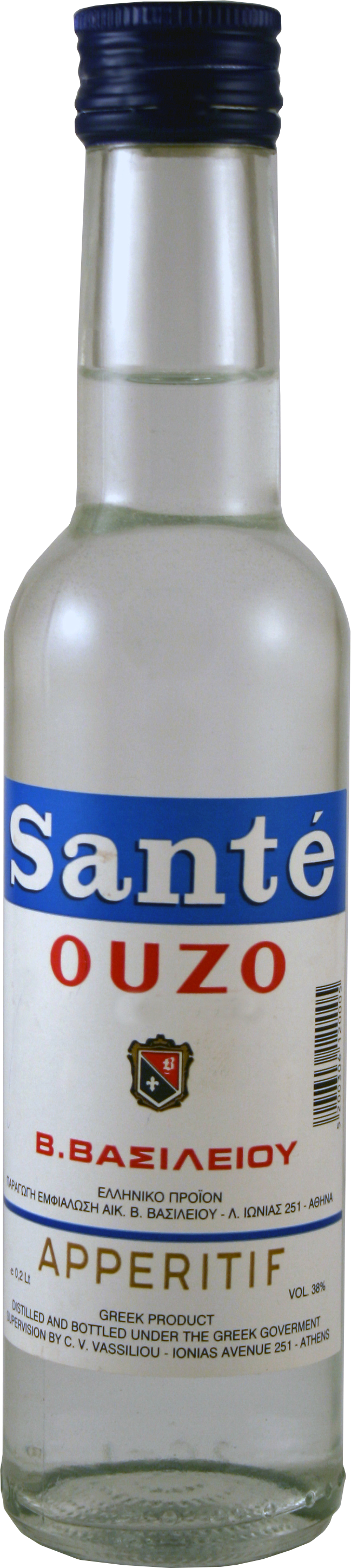 OUZO 200 ksakrismeno